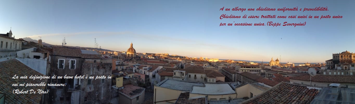 Vista dalla terrazza